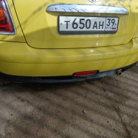 Задний бампер