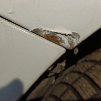 Переднее левое крыло