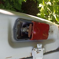 Правый задний фонарь