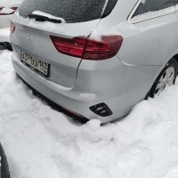 Задний бампер