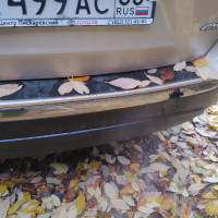 Задний бампер