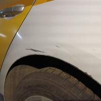 Заднее левое крыло