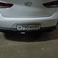 Задний бампер