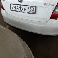 Задний бампер