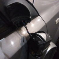 Правое дверное зеркало