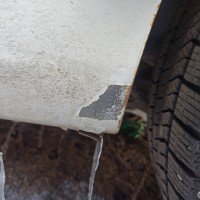 Заднее левое крыло