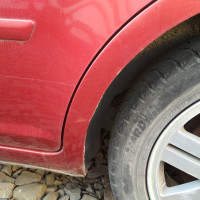 Заднее левое крыло